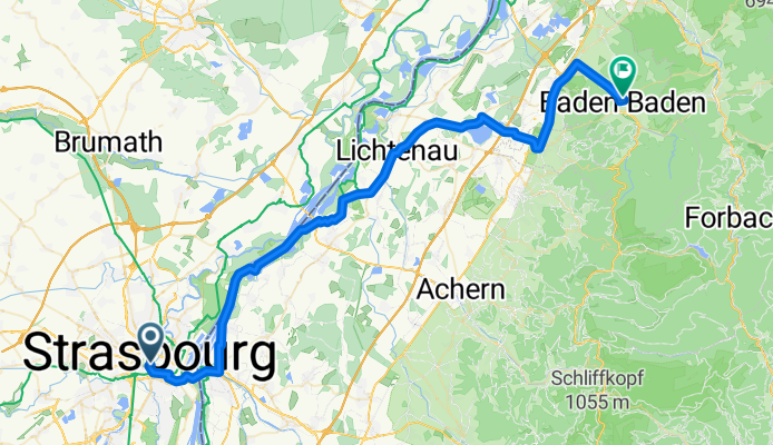 RH10.1.-Ruta Estrasburgo-Baden Baden