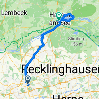 Buer - Haltern am See (inklusive Seerunde)
