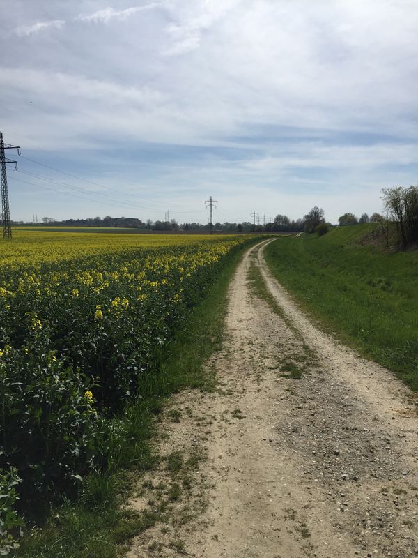 Lange Radrunde durch Erding