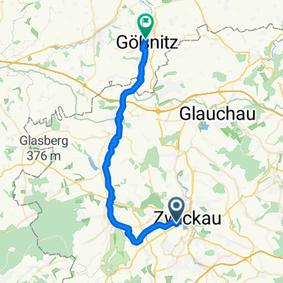 Zwickau-Gössnitz  über Marienthal