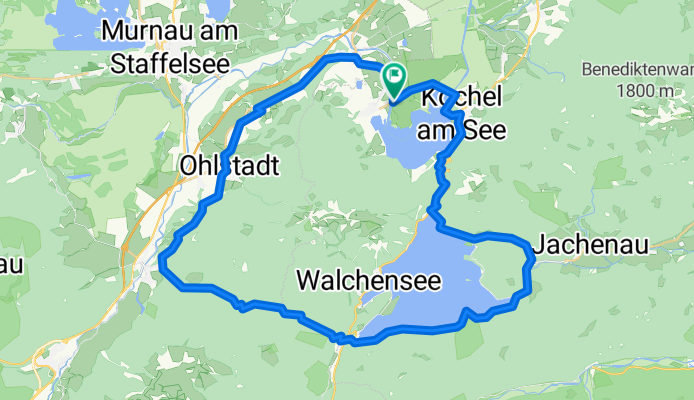 Eschenlohe-Walchensee-Kochelsee