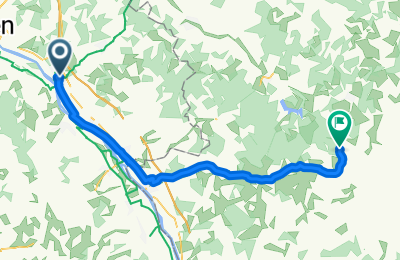 Route in der Bikemap App öffnen