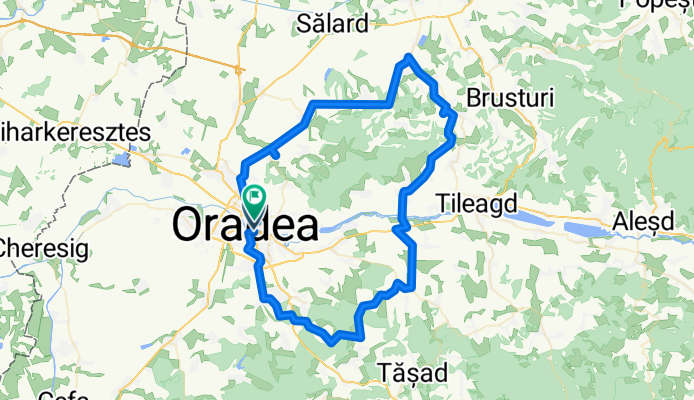 Oradea-Felix-Betfia-Sacadat-Ineu-Botean-Sustorogi-Saldabagiu