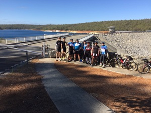 Highlight 1 along the Bikemap route "Hill - Two Dams  Print" Highlight 1 along the Bikemap route "Hill - Two Dams  Print"