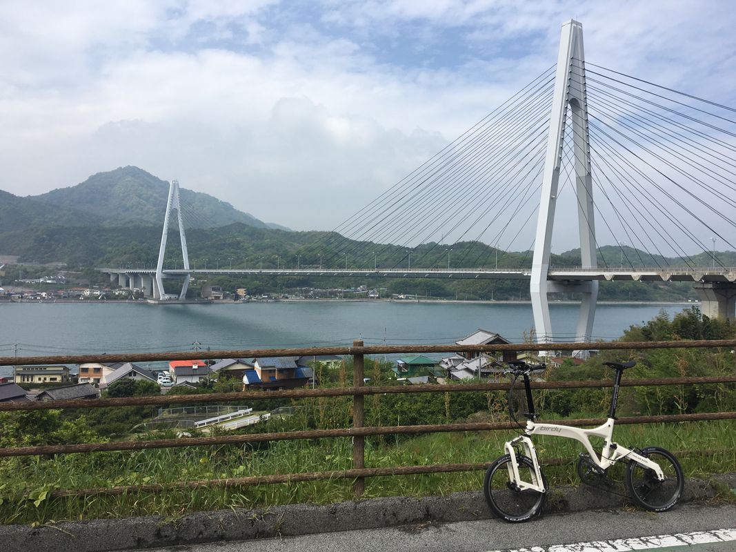 Lengthy bike tour from 尾道市 to 今治市