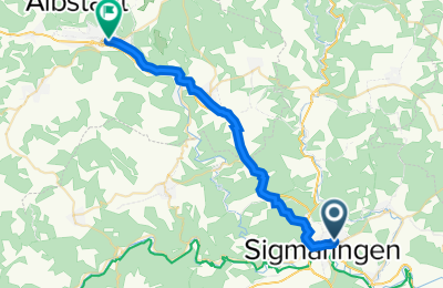 Route in der Bikemap App öffnen
