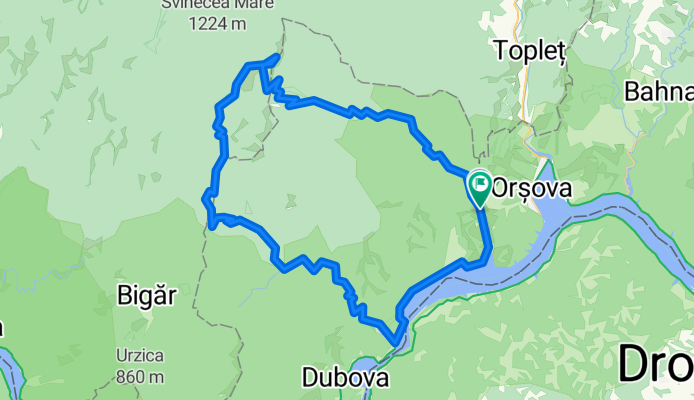 Ieselnita-Cariera Pregheda-Valea Mraconia
