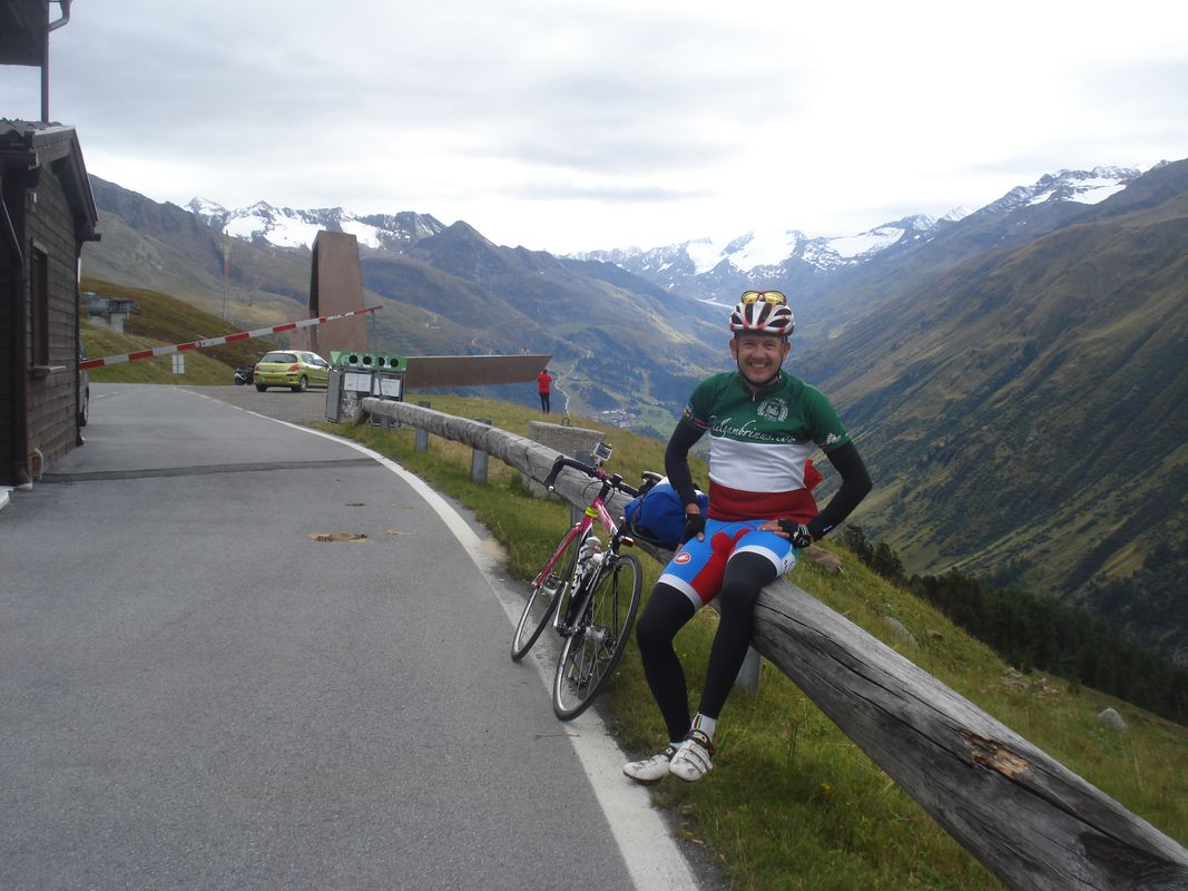 1. Tag Ötztalrunde  Timmelsjoch bis Meran