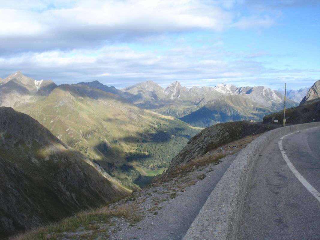 1. Tag Ötztalrunde  Timmelsjoch bis Meran