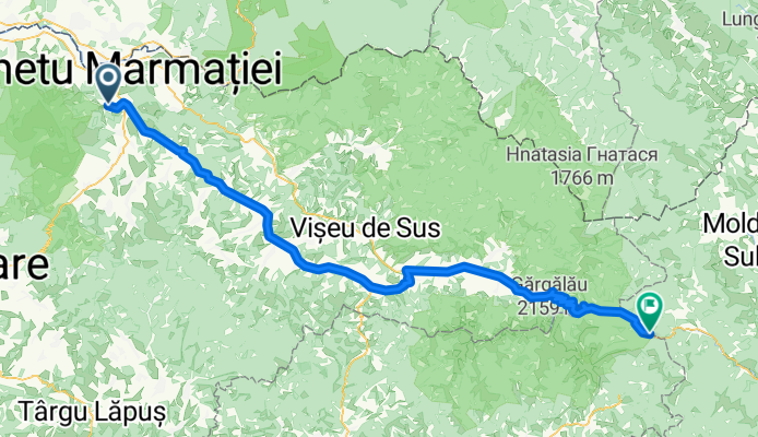 Sugau - Barsana - Sacel - Borsa - Fluturica