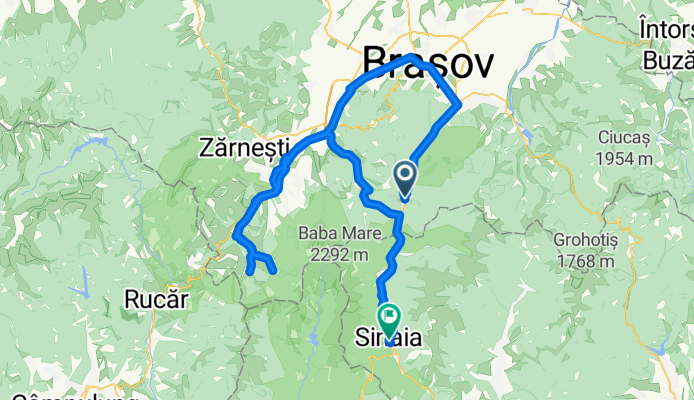 Predeal-Brasov-Bran-Moeciu-Parau Rece-Sinaia