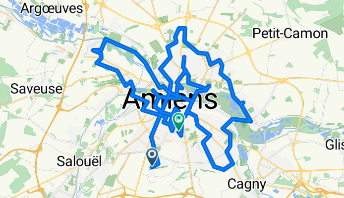 Amiens relief