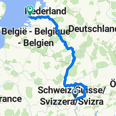 NL The Rhine Cycle Route