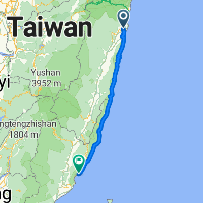 Hualien to Dulan from 11