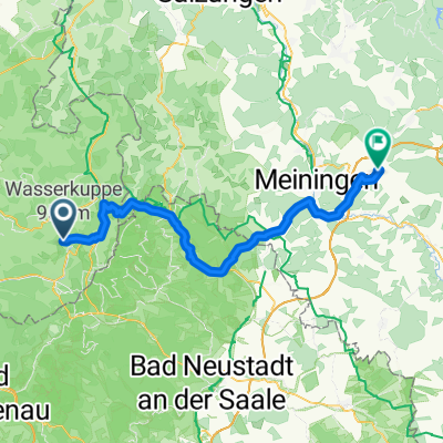 Wasserkuppe-Thaiden-Birx-Ostheim-Dillstädt (Heimweg)