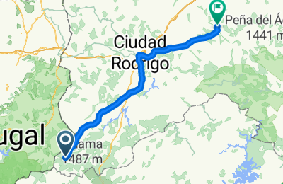 Route in der Bikemap App öffnen
