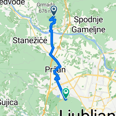 Brief bike tour through Ljubljana
