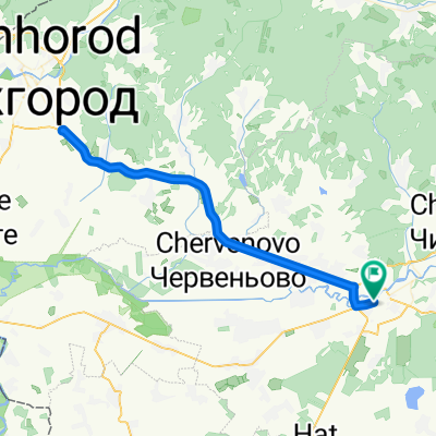 Mukachevo - Uzhgorod 72km, 300asc
