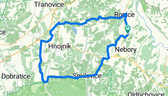 Ropice-Komorní lhotka-Ropice