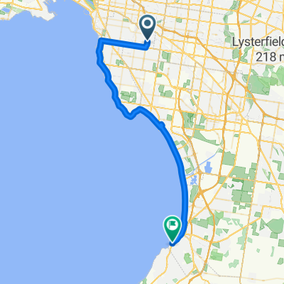 Mechturk's slightly longer beach road training ride