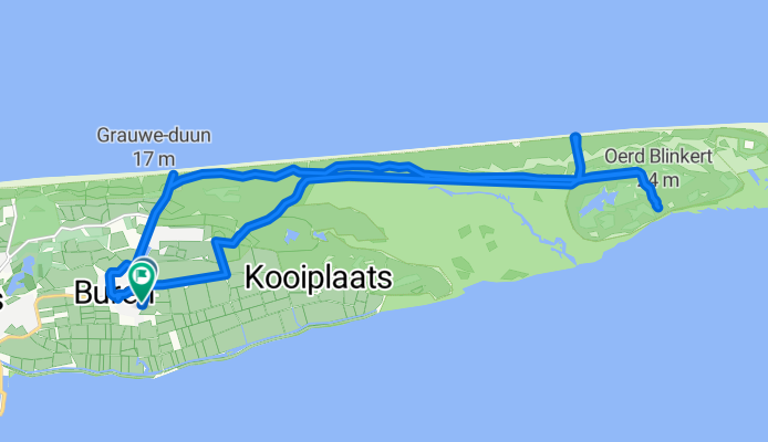 Ameland, Buren nach Het Oerd