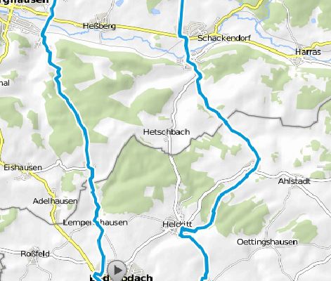 Photo 1 of the Bikemap route "Sonntagstour"