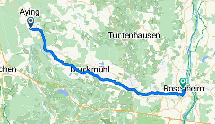 Mangfall Radweg