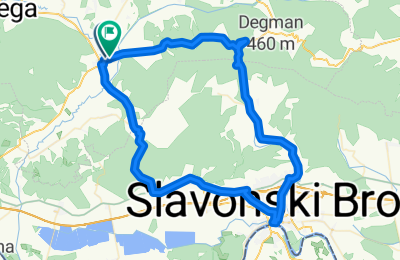 Route in der Bikemap App öffnen