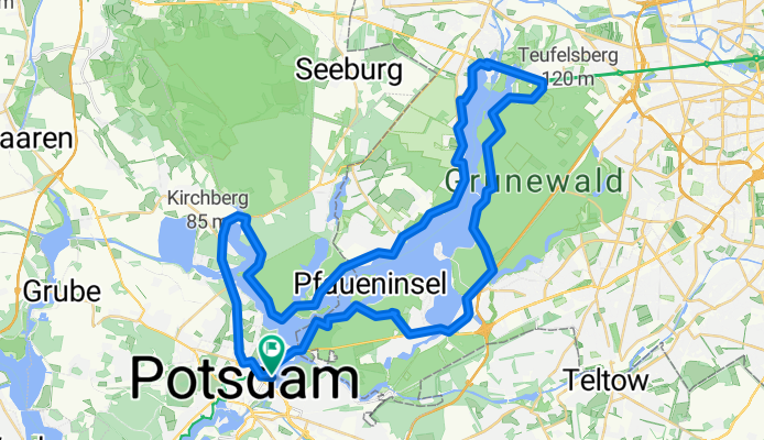 Potsdam um die Havel  (🚴‍♂️ 7.5.2016)