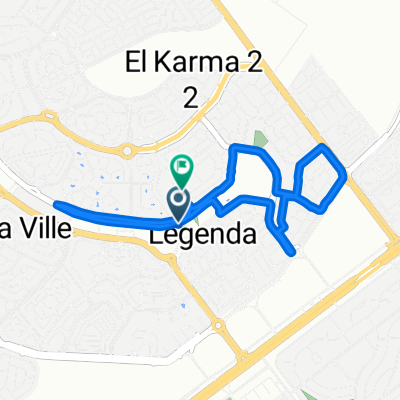 Brief ride from Legenda to Al-Sheikh Zayed