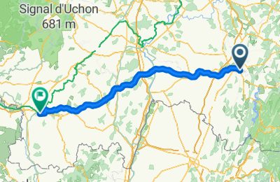 Route in der Bikemap App öffnen