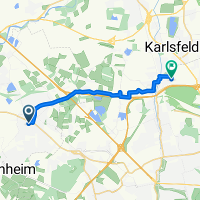 Arbeitsweg nach Karlsfeld (Robert)