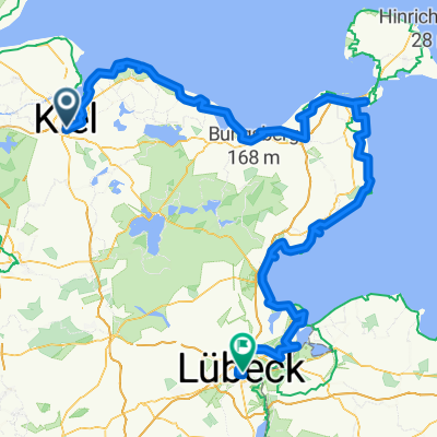 Kiel - Lübeck Ostseeradweg