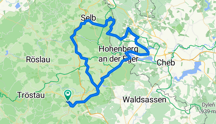 Lange Radrunde durch Marktredwitz