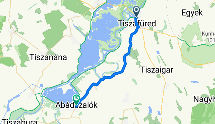tisza tó túra 2 nap
