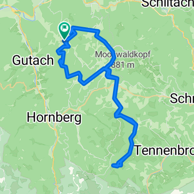 Ausfahrt Von Kirnbach Aus