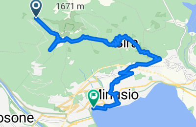 Route in der Bikemap App öffnen