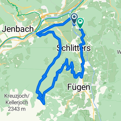 spieljoch über Schlitterberg
