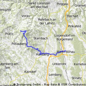 Masenberg -&gt; Markt Allhau
