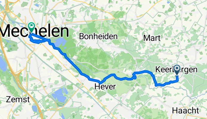 naar mechelen
