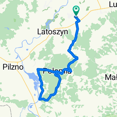 43 km 920 m przewyższenia