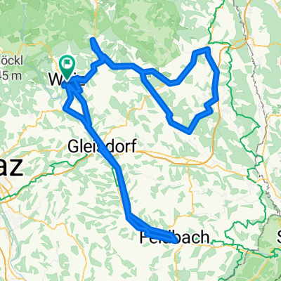 Weiz-Feldbach-Weiz-Hartberg-Großsteinbach-Anger-Weiz