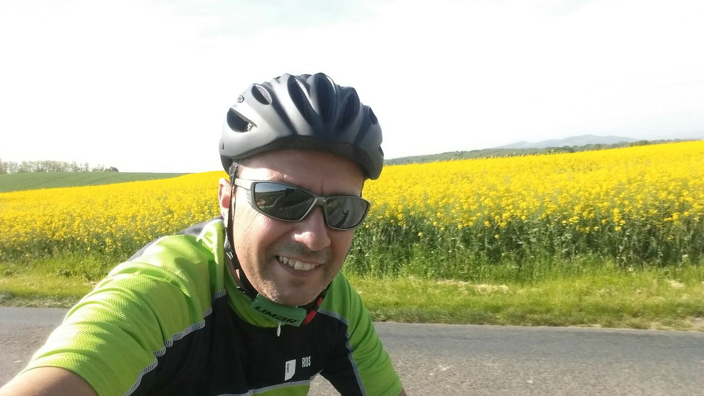 Long ride through Frans 8 mai