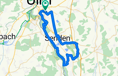 Route in der Bikemap App öffnen