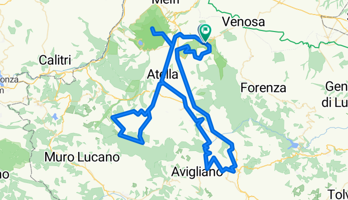 TRITTICO monti del vulture: RIFUGIO VULTURE,PIERNO,CARMINE (Partenza da Ginestra)