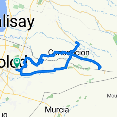 Lengthy bike tour through Bacolod City