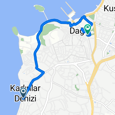 Short bike tour through Kuşadası