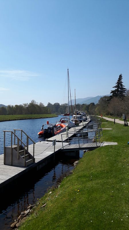 bike ride along canal ,