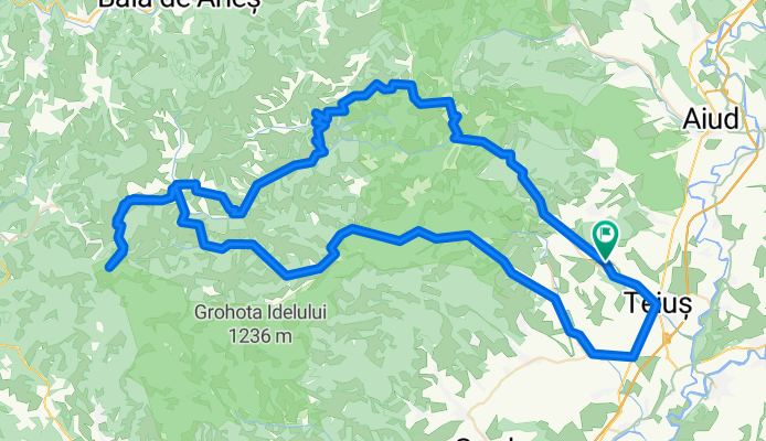 Stremț - Galda - Negrileasa - Mogoș - Valea Uzei - Geoagiu - Stremț