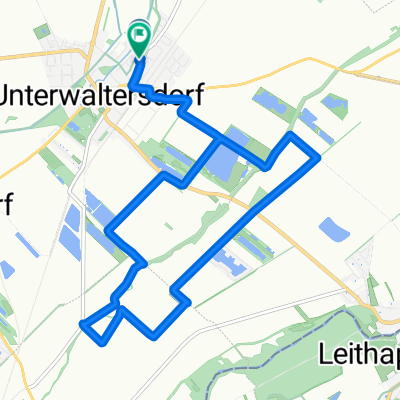 Radrunde von Gemeinde Ebreichsdorf nach Ebreichsdorf